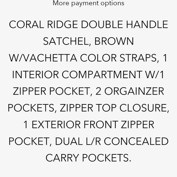 Canceled crossbody Coral Ridge - Picture 11 of 11